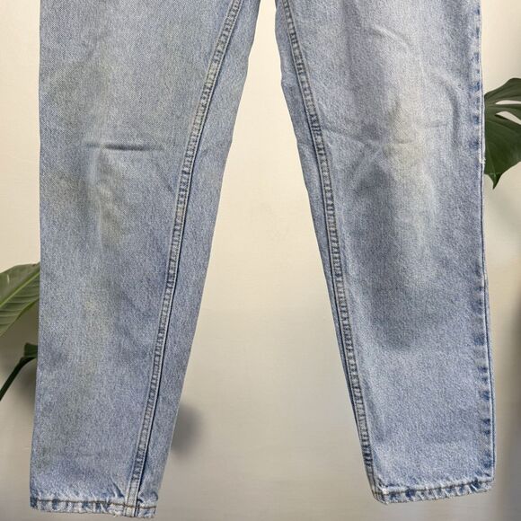Vintage Levi’s 550 Light Stonewash, Relax Fit Tapered High-Waisted Mom Jeans - Picture 9 of 11